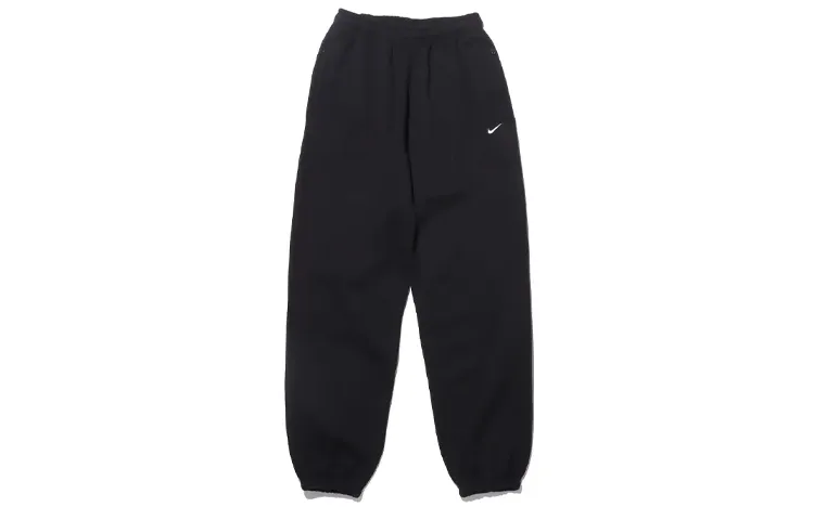 Nike Lab Women's Solo Swoosh Fleece Sweatpants Asia Sizing Black