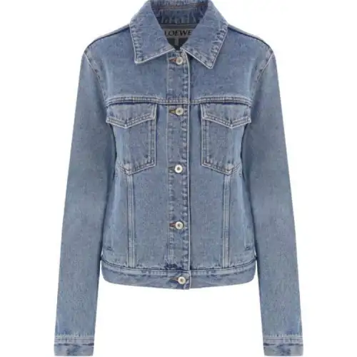 LOEWE Anagram Embroidered Denim Jacket
