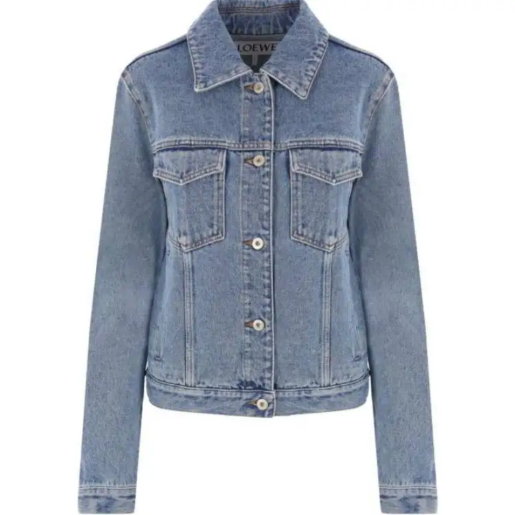LOEWE Anagram Embroidered Denim Jacket