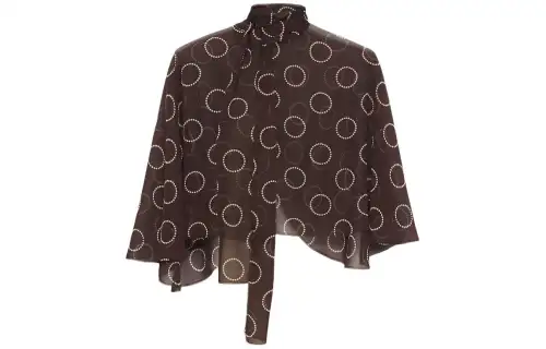 PRADA Cloak Women's Grape Purple