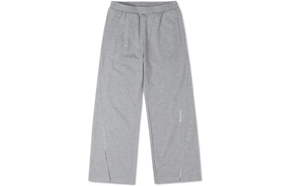 Converse Casual Pants Women's Gray Moderate Straight Fit Pants