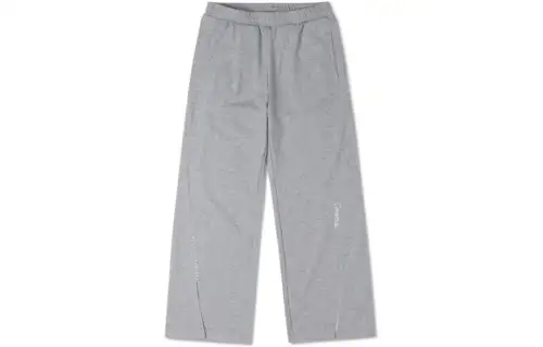 Converse Casual Pants Women's Gray Moderate Straight Fit Pants