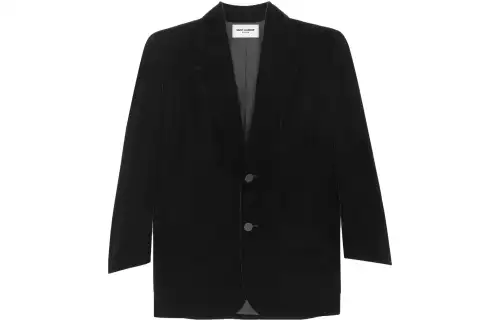 SAINT LAURENT FW23 Business Suit Coat Women's Black