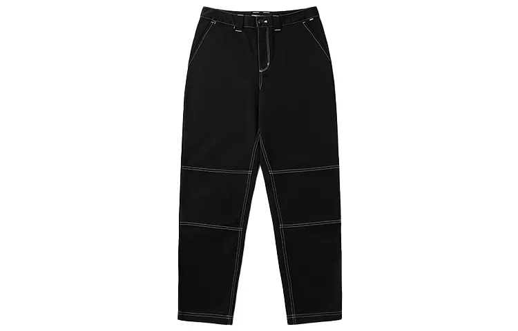 Vans Cargo Pants Women's Black Moderate Straight Fit Pants