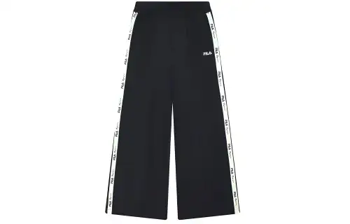 FILA Casual Pants Women's Legend Blue Moderate Wide Leg Pants