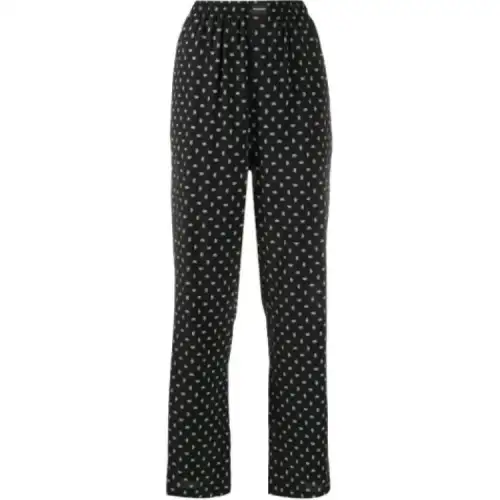 Balenciaga Casual Pants Women's Black