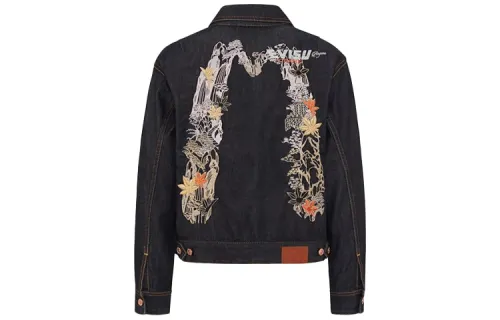 EVISU Denim Jacket Women's Black