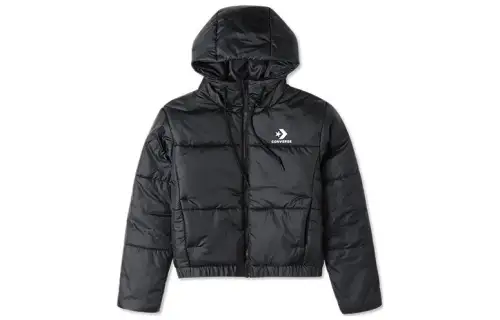 Converse Puffer Jacket Women's Black