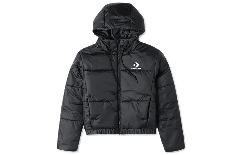 Converse Puffer Jacket Women's Black