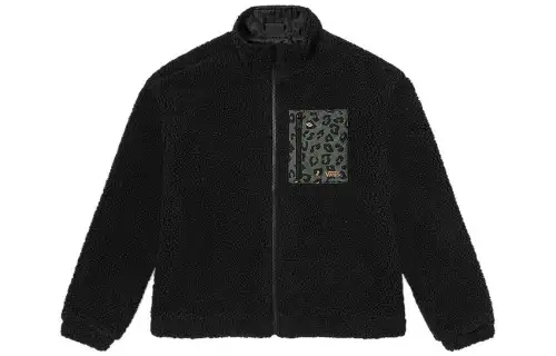 Vans Velvet Jackets Women's Black Stand Collar Moderate