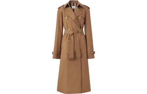 Burberry FW22 Trench Coat Women's Dark Elegance Candy