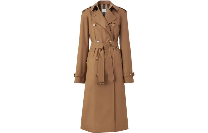 Burberry FW22 Trench Coat Women's Dark Elegance Candy