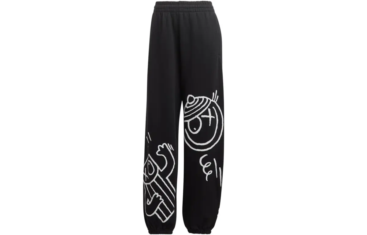 Adidas Originals MR.A JOGGERS Knitted Sweatpants Women's Black