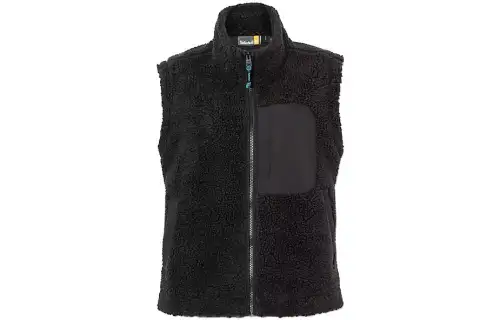 Timberland Vests Women's Black Stand Collar Other
