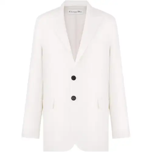DIOR FW24 Blazer Business Suit Coat Women's Beige