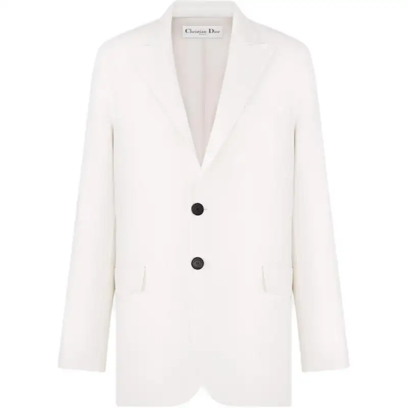 DIOR FW24 Blazer Business Suit Coat Women's Beige