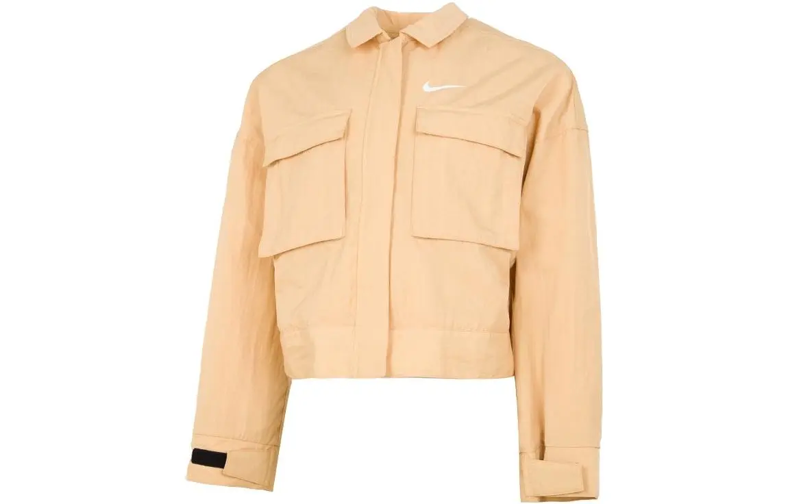 Nike Cropped Coat Women's Orange