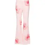 KENZO Rose Printed Flared Pants