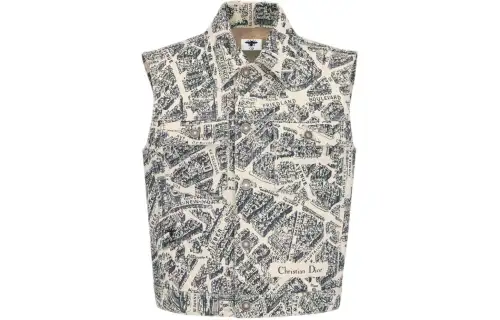 DIOR SS24 Vest Women's Marine Blue