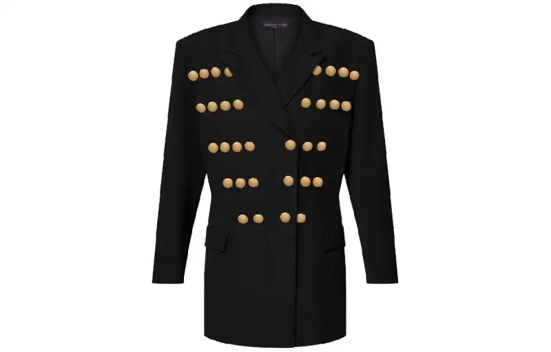 LOUIS VUITTON Button Front Blazer