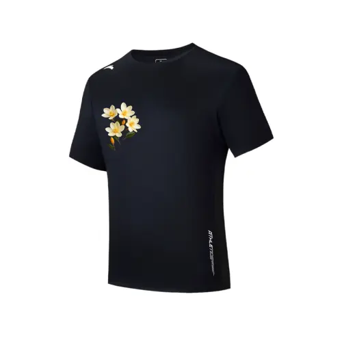 Anta Variety Training Collection T Shirt Unisex Basic Black
