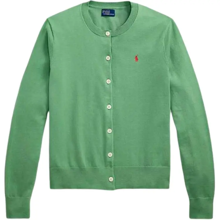 Polo Ralph Lauren SS25 Knitwear Loose Fit Women's Medium Green