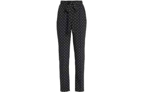 PRADA Casual Pants Women's Black Moderate Straight Fit Pants