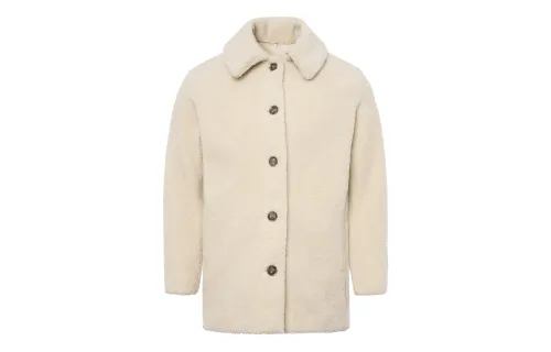 UNIQLO Velvet feel Coat Women's Beige