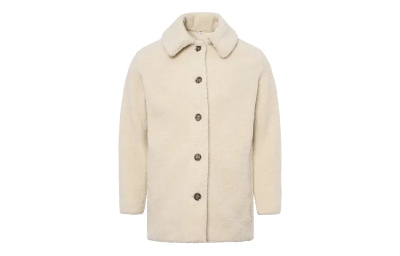 UNIQLO Velvet feel Coat Women's Beige