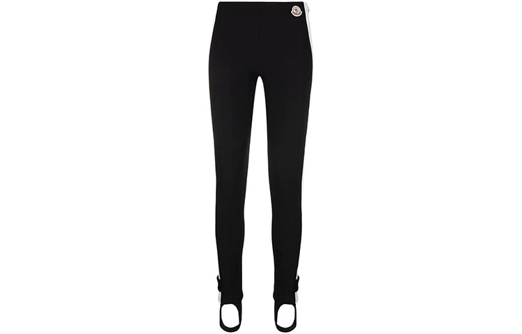 Женские штаны Moncler Leggings (черные)