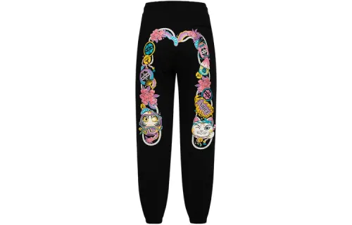 EVISU Casual Pants Women's Black