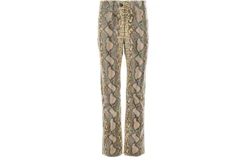 MIU MIU FW22 Casual Pants Women's Yellow