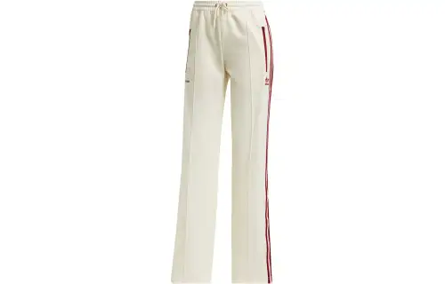 Sporty & Rich X Adidas Track Pants Cream/Merlot