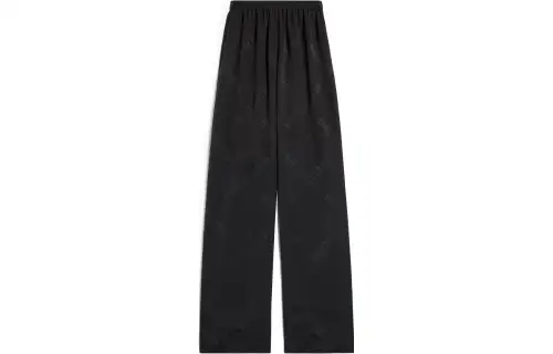 Balenciaga Allover Logo Jacquard Tracksuit Pants