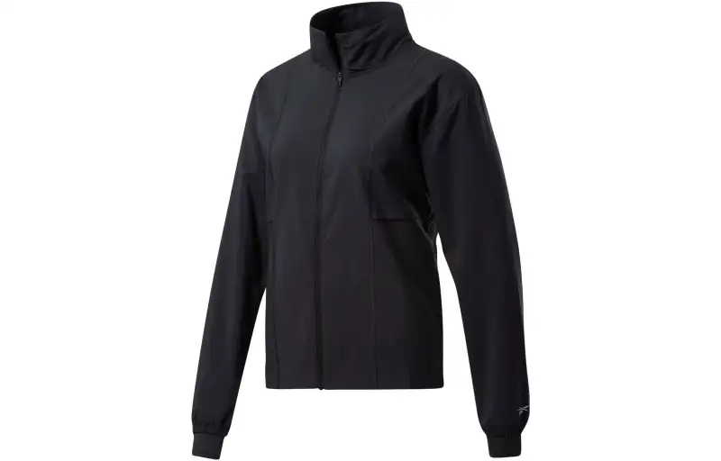 Reebok WORKOUT READY RUN WOVEN Trench Coat Women's Black