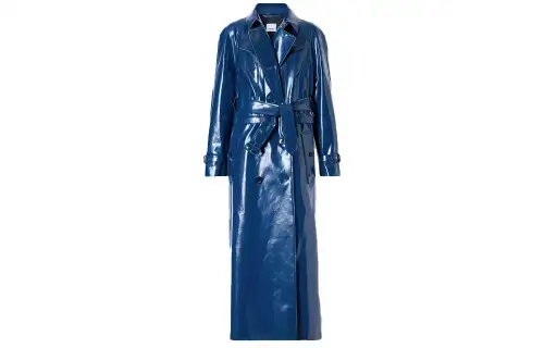 Burberry Trench Coat Women's Blue