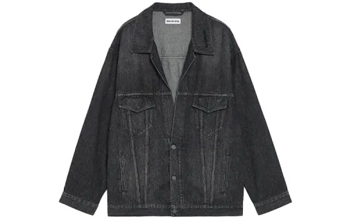 Balenciaga Denim Jacket Women's Black