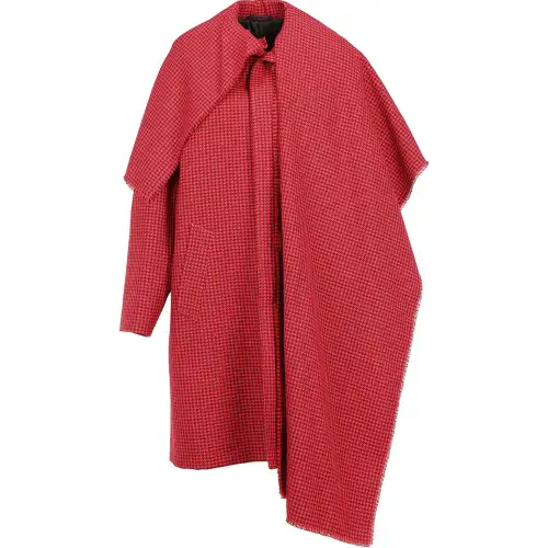 Balenciaga Coats Women's Red Moderate