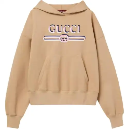 GUCCI Logo Printed Hoodie