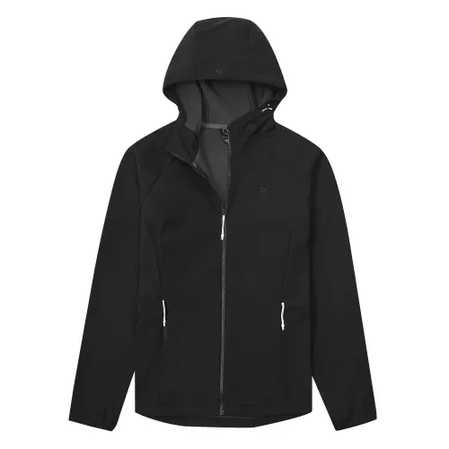 CAMEL Camel Urban Function Series Polar Fleece Lined Soft Shell Solid Color Warm Waterproof Breathable Hooded Zipper Cardigan Jacket Women