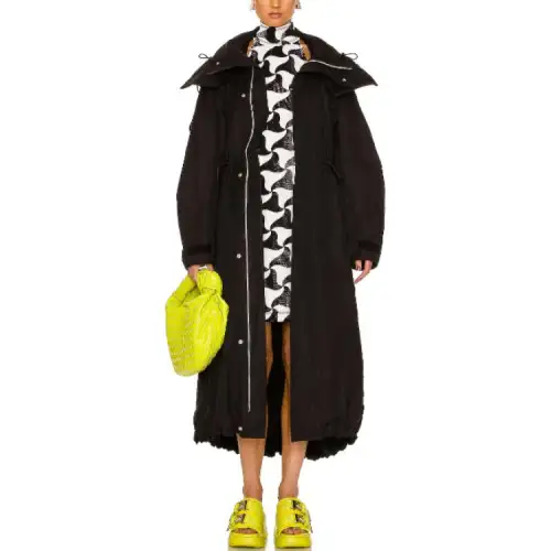 Bottega Veneta Coat Women's Black