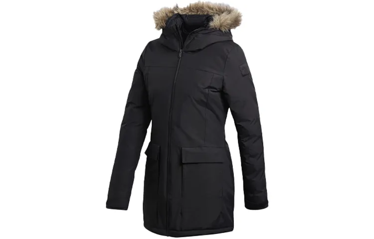 Adidas Puffer Jacket Winter Women's Black