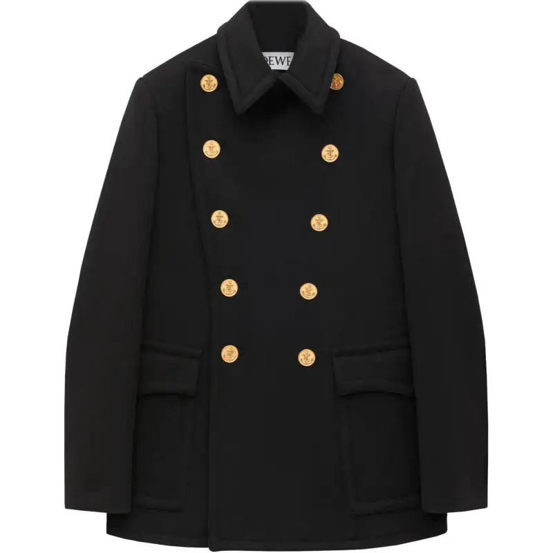 LOEWE Peacoat 'Black'