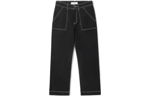 Vans Casual Pants Women's Black Moderate Straight Fit Pants