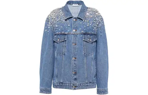 MIU MIU SS23 Denim Jacket Women's Blue