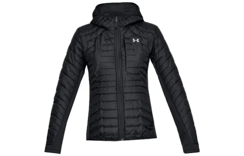 Under Armour ColdGear Puffer Jackets Women's Black Hooded Moderate Other