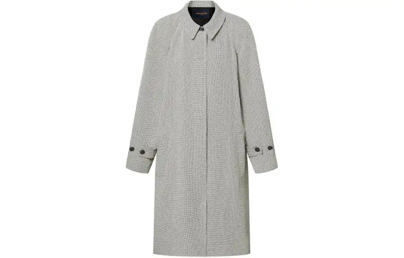 LOUIS VUITTON Zigzag Raglan Coat