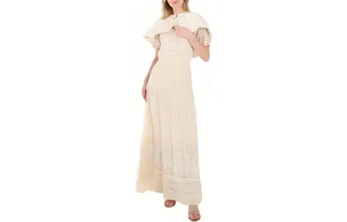 Burberry Cloaks Women's White