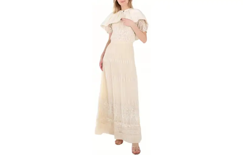 Burberry Cloaks Women's White