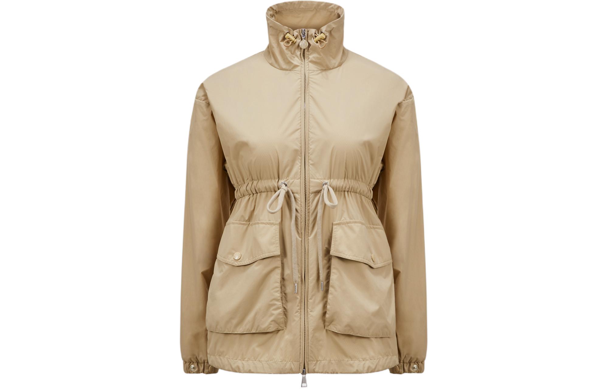 Женская куртка Moncler (бежевая)